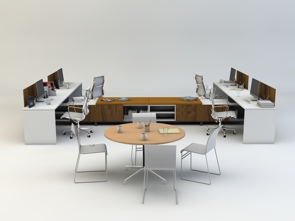 3d herman miller office - Herman Miller Office 1 by mrviz